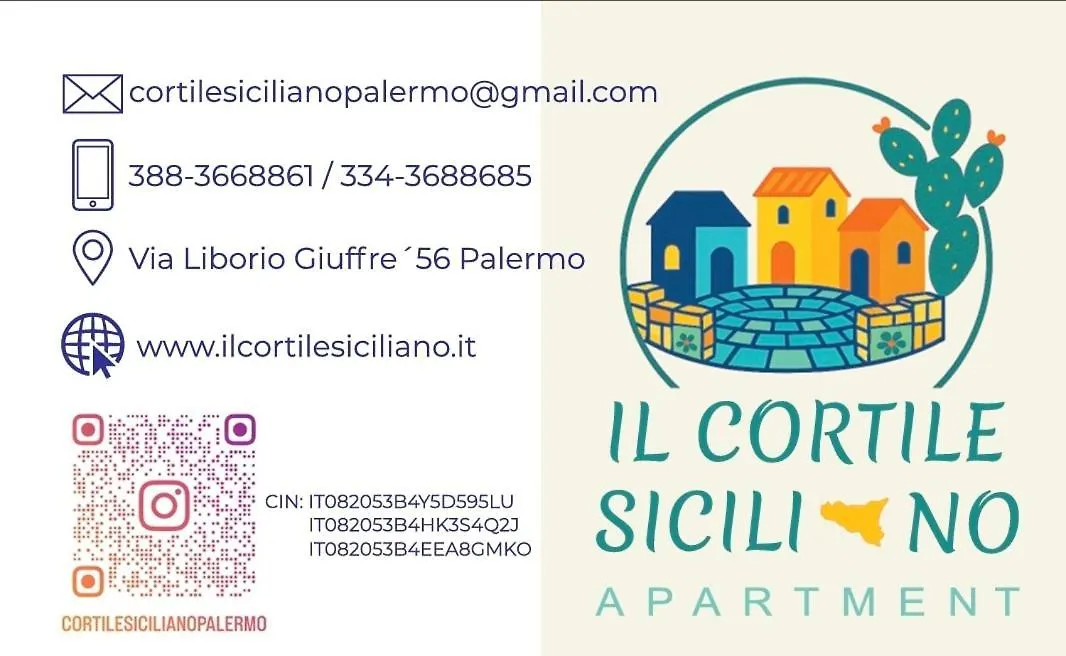 Apartmán Cortile Siciliano Palermo Itálie
